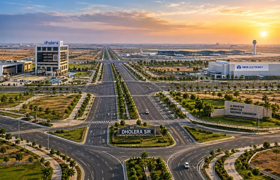 Dholera road network