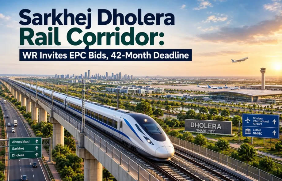 Sarkhej Dholera semi high-speed rail
