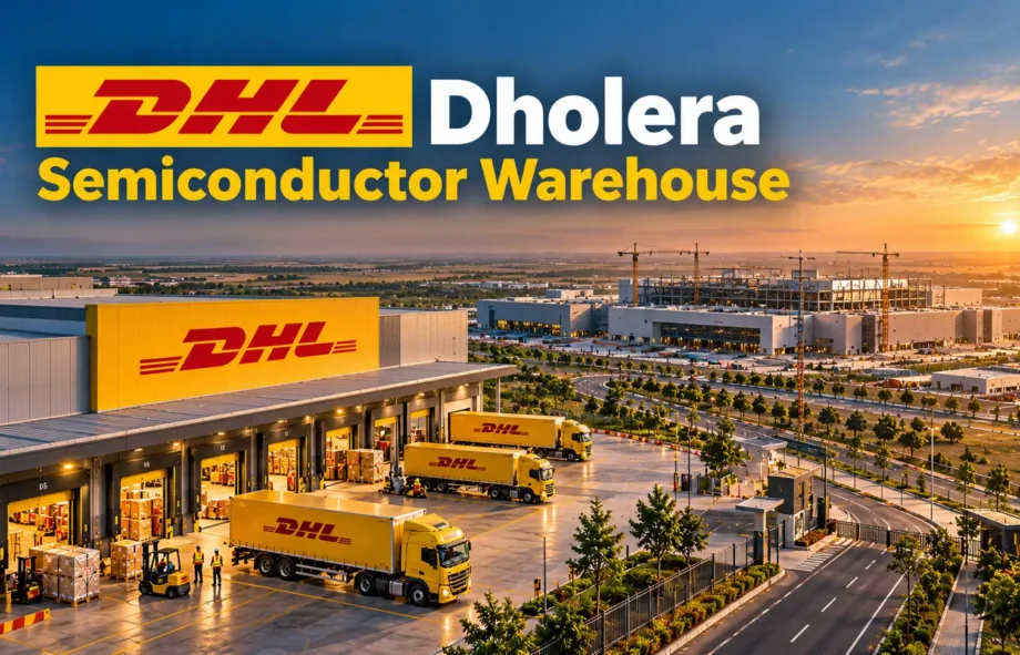 DHL Dholera semiconductor warehouse